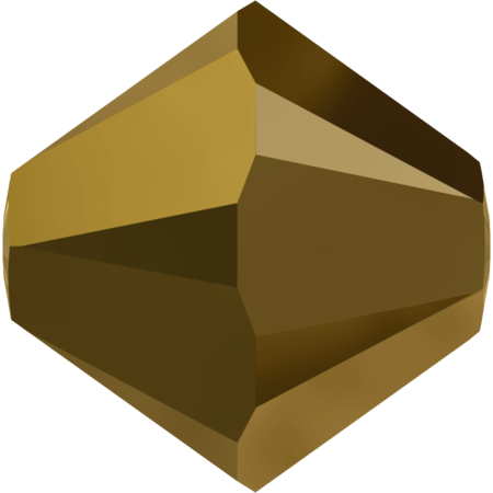 Бусины 5328 6 mm Crystal Dorado2X