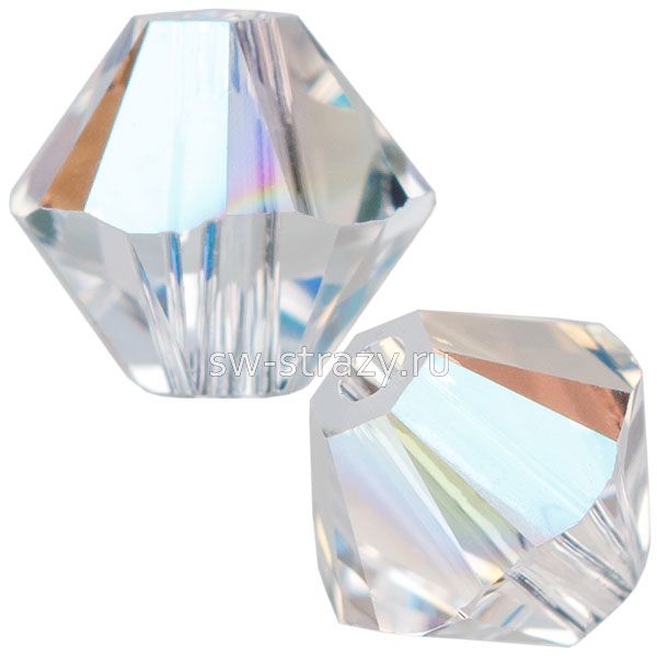 Бусины 5328 6 mm Crystal Shimmer