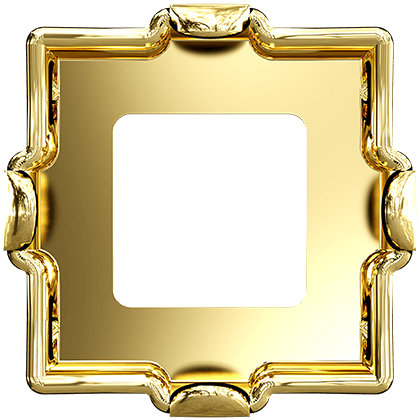 4428/S 6 mm 1PH203 Gold Plating