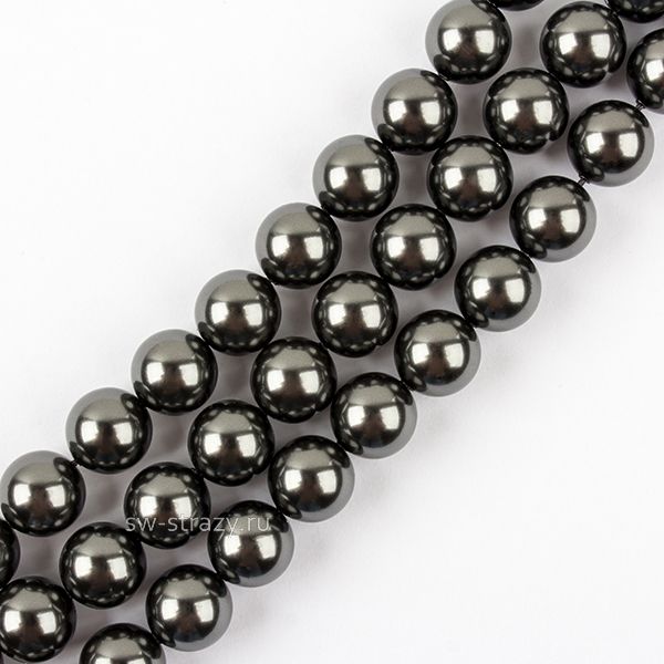 Жемчужины 5810 8 mm Crystal Black Pearl