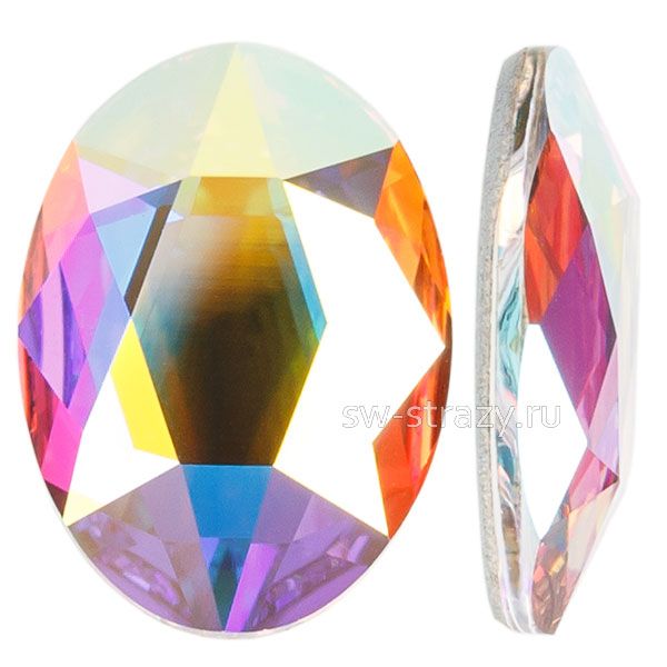 2603 8x6 mm Crystal AB HF