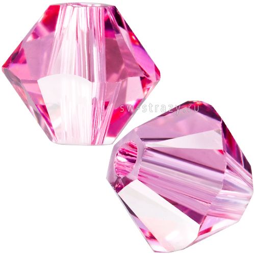 Бусины 5328 4 mm Rose