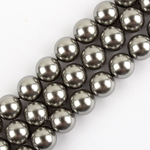 Жемчужины 5810 8 mm Crystal Grey Pearl