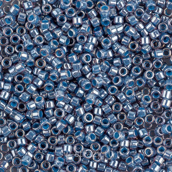 Бисер Treasures 11/0 #1056 Окрашенный изнутри деним\александрит