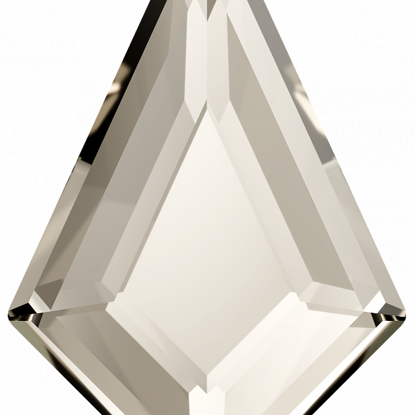 Стразы горячей фиксации 2771 8.6x5,6 mm Crystal Silver Shade HF