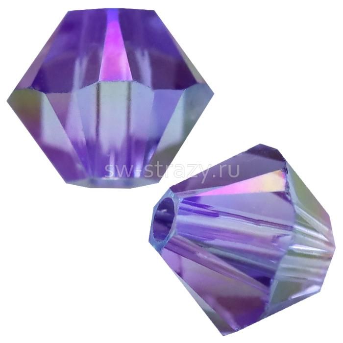 Бусины 5328 3 mm Tanzanite Shimmer 2X