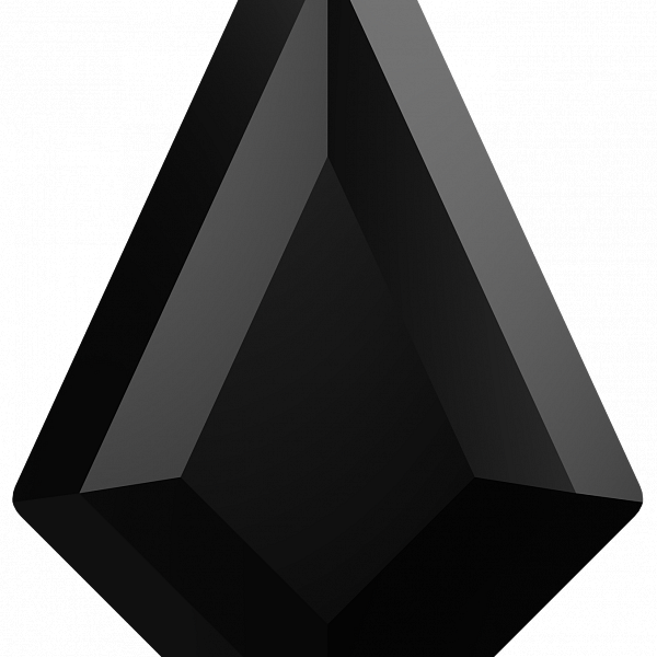 Стразы горячей фиксации 2771 6.4x4,2 mm Jet HF