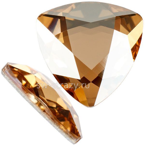 2472 10 mm Crystal Golden Shadow F