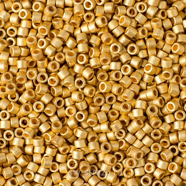 Delica Beads 11/0 DB331 Matte Metallic Brigt Yellow Gold