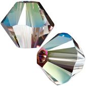 Бусины 5328 4 mm Crystal Iridescent Green