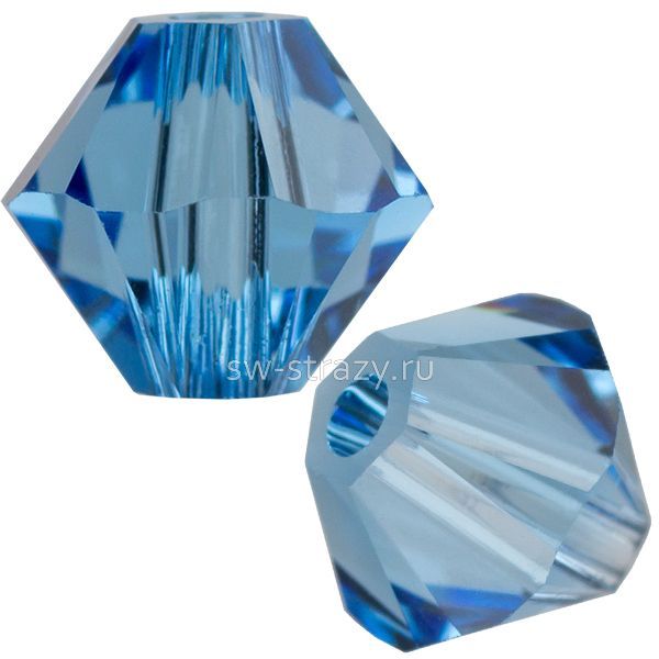 Бусины 5328 4 mm ReCreated Ice Blue