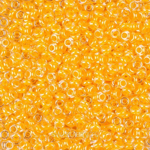 Demi Round 11/0 #0801 Люминисцентный неоновый мандарин