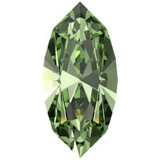 Кристаллы 4228 10x5 mm ReCreated Peridot