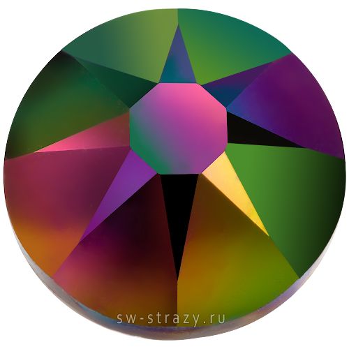 Стразы горячей фиксации 2078 ss 34 Crystal Rainbow Dark HF