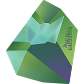 Кристаллы 4922 38х33 mm Crystal Scarabaeus Green F