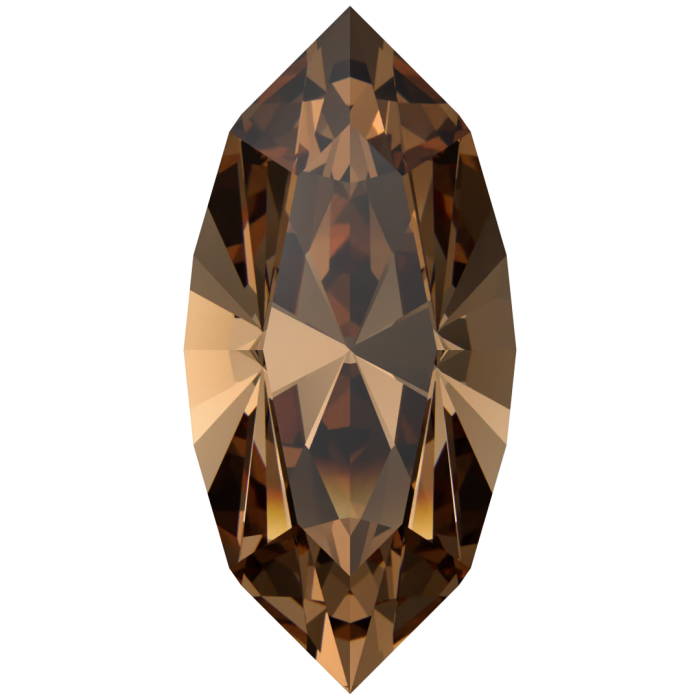 Кристаллы 4228 10x5 mm ReCreate Light Smoked Topaz