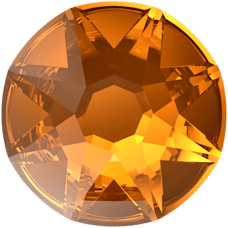 Стразы горячей фиксации 2078 ss 16 Light Amber HF