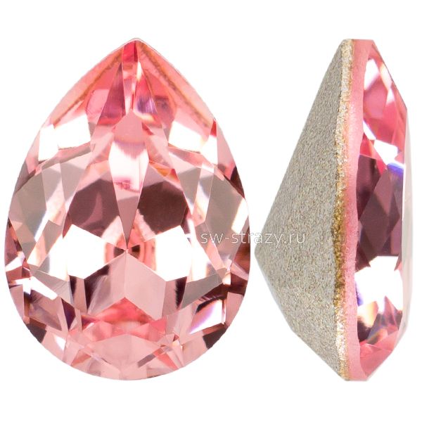 Кристаллы 4320 10x7 mm Light Rose