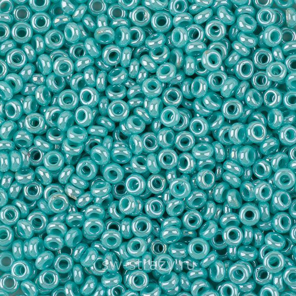 Demi Round 11/0 #0132 Непрозрачный глянцевый, бирюза