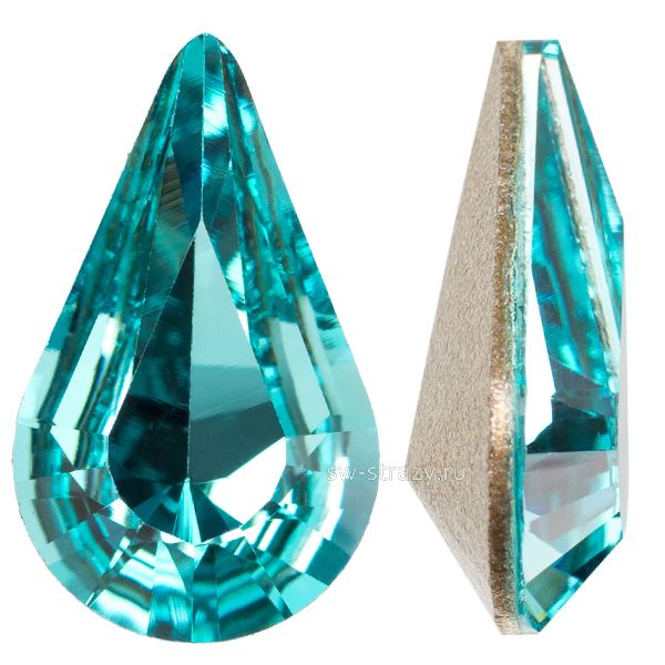 Кристаллы 4328 10,0x6 mm Light Turquoise