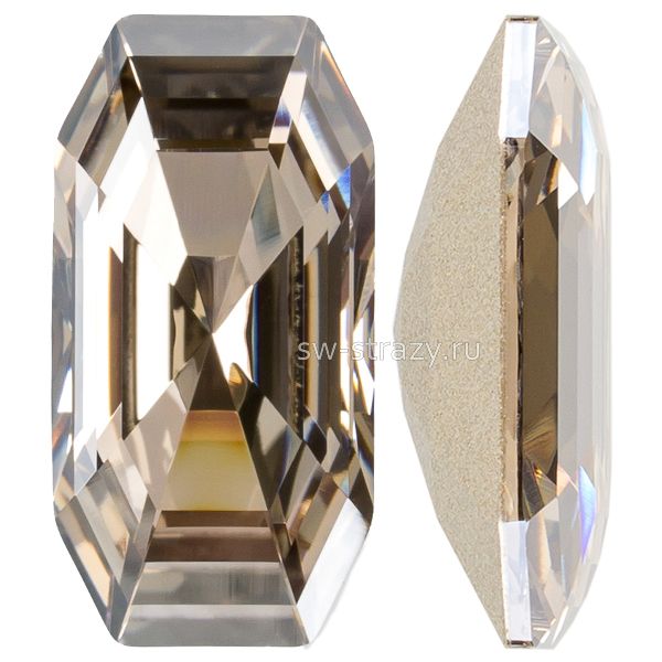 Кристаллы 4595 20x10 mm Crystal Silver Shade