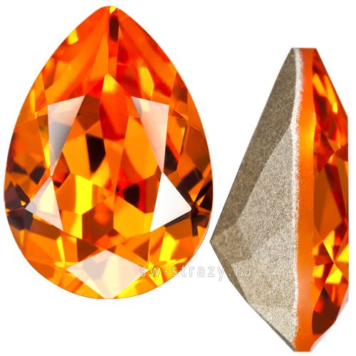 Кристаллы 4320 6x4 mm Tangerine