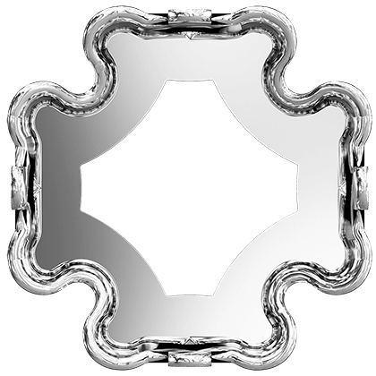 4785/S 14 mm 1PH20H Rhodium Plating