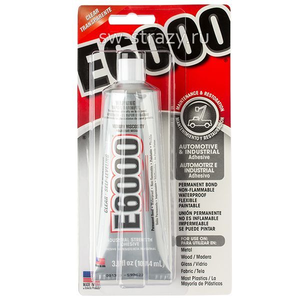 Клей Е6000 Craft 3.7 oz BULK\ 109.4 ml самовыравнивание