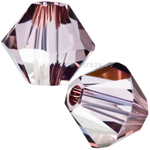Бусины 5328 4 mm Crystal Antique Pink