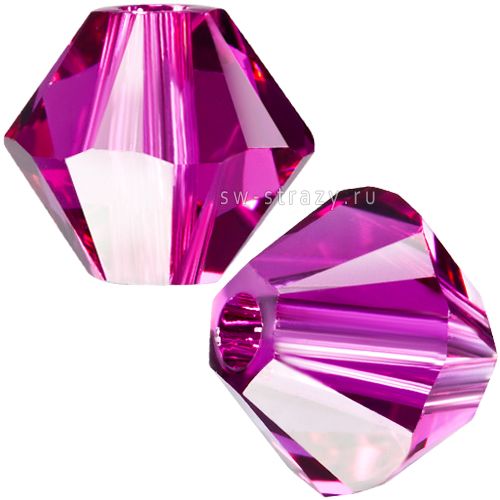 Бусины 5328 8 mm Fuchsia