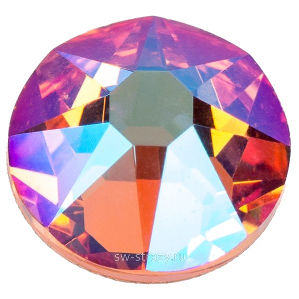 Стразы горячей фиксации 2078 ss 34 Rose Peach Shimmer HF