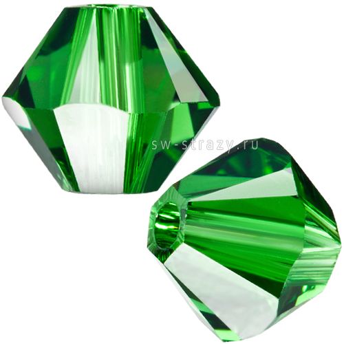 Бусины 5328 4 mm Fern Green