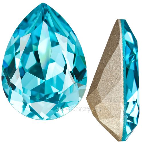 Кристаллы 4320 18x13 mm Light Turquoise