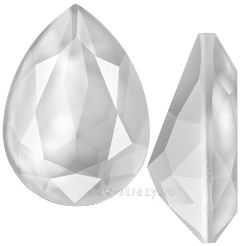 Кристаллы 4320 18x13 mm Crystal Powder Grey