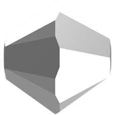 Бусины 5328 3 mm Crystal Comet Argent Light 2X